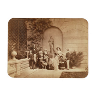 Magnet Flexible Portrait de la famille royale à la Chambre