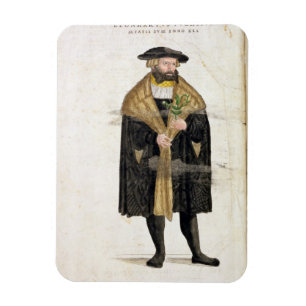 Magnet Flexible Portrait de l'âge 41 d'auteur, de 'De Histori