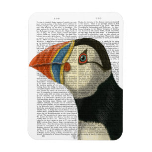 Magnet Flexible Portrait de Puffin