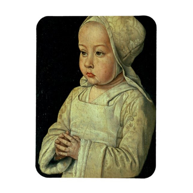 Magnet Flexible Portrait de Suzanne de Bourbon (1491-1521) fille (Vertical)