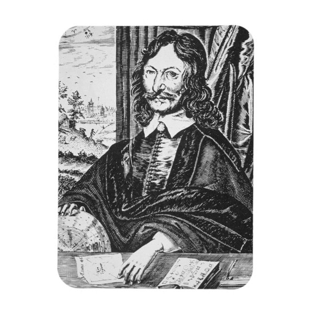 Magnet Flexible Portrait de William Lilly (1602-81), de son "Chr. (Vertical)
