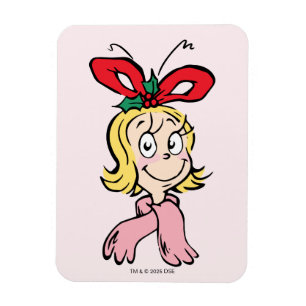 Magnet Flexible Portrait doux de Cindy Lou Who