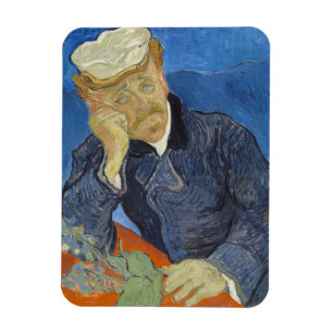 Magnet Flexible Portrait du Dr Gachet par Vincent Van Gogh