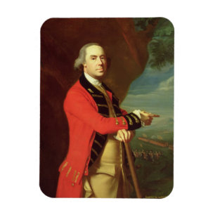 Magnet Flexible Portrait du Général Thomas Gage, c.1768 (huile s