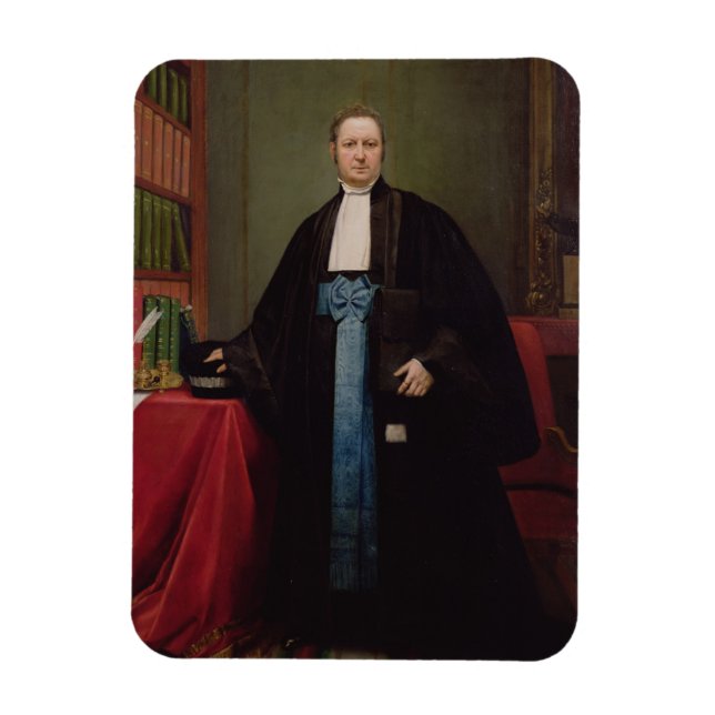 Magnet Flexible Portrait d'un avocat dans sa bibliothèque, 1852 (h (Vertical)