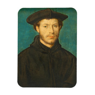 Magnet Flexible Portrait d'un homme, C. 1536 - 40 (huile sur la