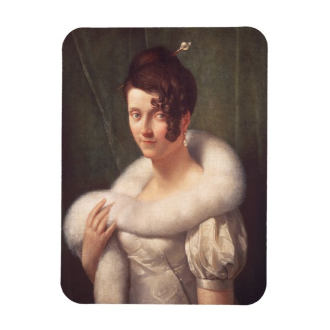 Magnet Flexible Portrait d'une femme (Vertical)