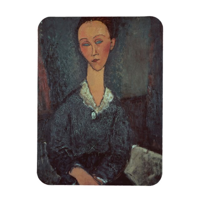 Magnet Flexible Portrait d'une femme veuve (Vertical)