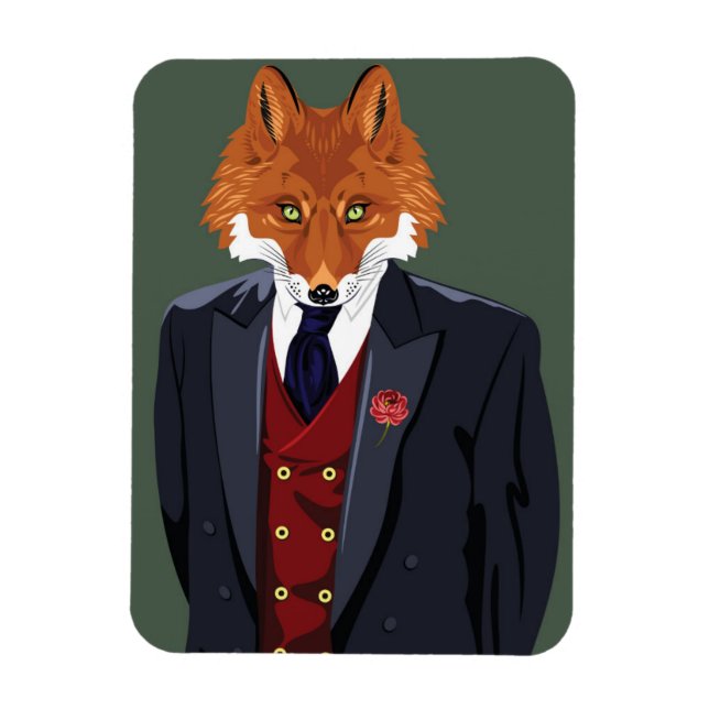 Magnet Flexible Portrait Foxy (Vertical)