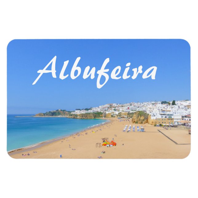 Magnet Flexible Portugal Albufeira Beach Souvenir (Horizontal)