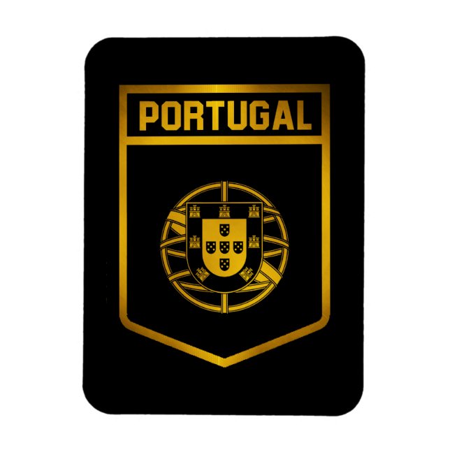Magnet Flexible Portugal Emblem (Vertical)