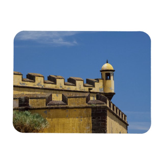 Magnet Flexible Portugal, Madère, Funchal. Historique (Horizontal)