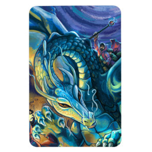 Magnet Flexible Poster de Dragon Rider