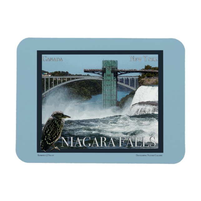 Magnet Flexible Poster de Niagara Falls (Horizontal)