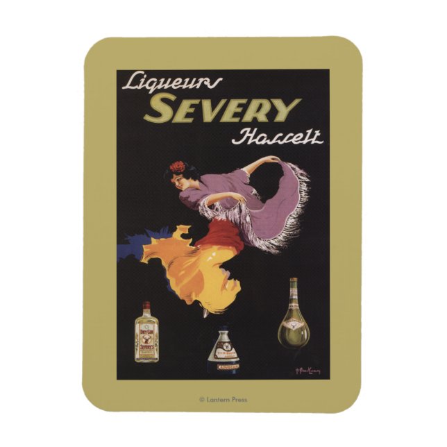 Magnet Flexible Poster promotionnel Liqueurs Severy Hasselt (Vertical)