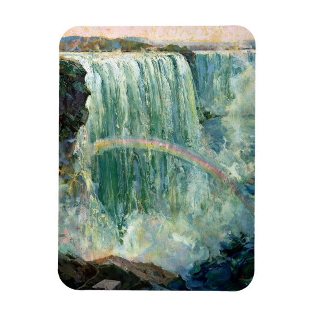 Magnet Flexible Poster Vintage voyage Pour Niagara Falls (Vertical)