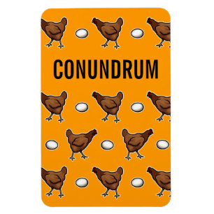 Magnet Flexible Poulet ou énigme des oeufs