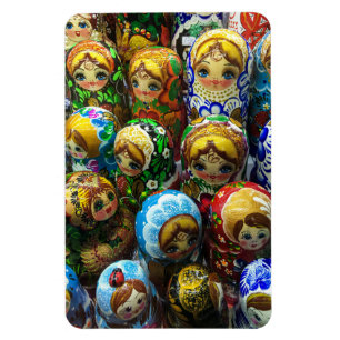 Magnet Flexible Poupées Matriochka Kiosque de Souvenirs Photo de V