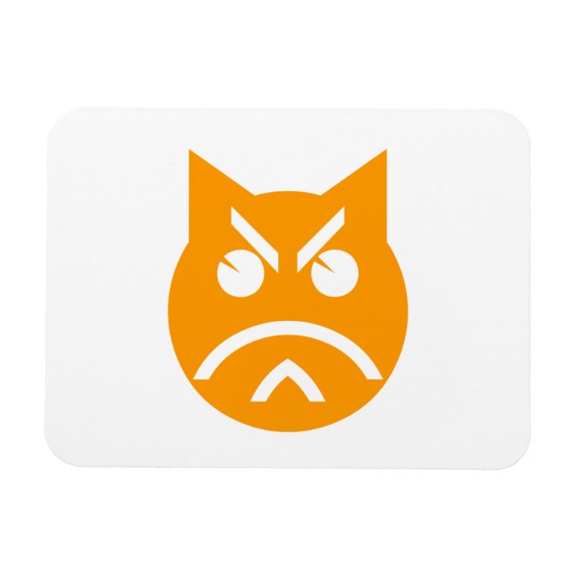 Magnet Flexible Poussage Emoji Chat (Horizontal)