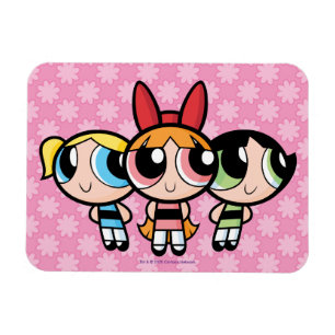 Magnet Flexible Powerpuff Girls : Sucre, épices et tout Nice