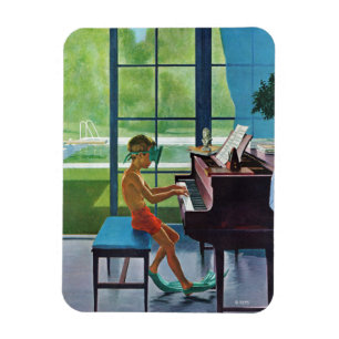 Magnet Flexible Pratique en matière de piano de Poolside