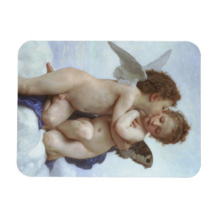 Magnet Flexible Premier baiser de Bouguereau, Vintages anges victo