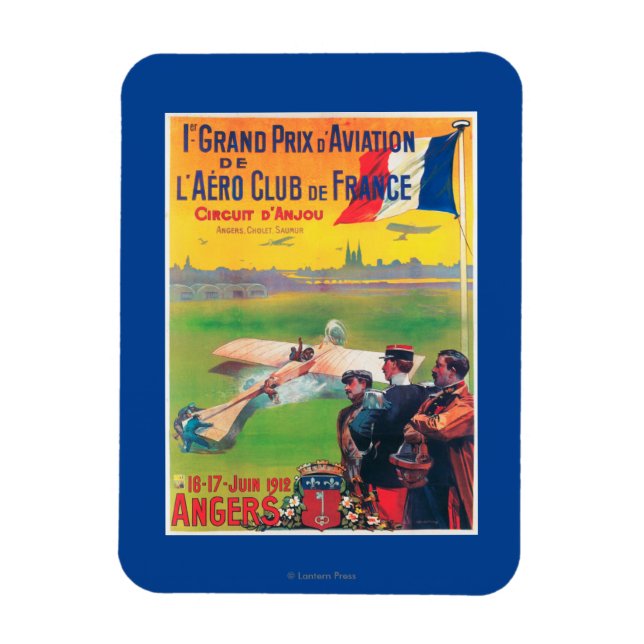 Magnet Flexible Premier Grand Prix de l'aviation (Vertical)