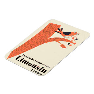 Magnet Flexible Prenez des vacances pour Limousin France.