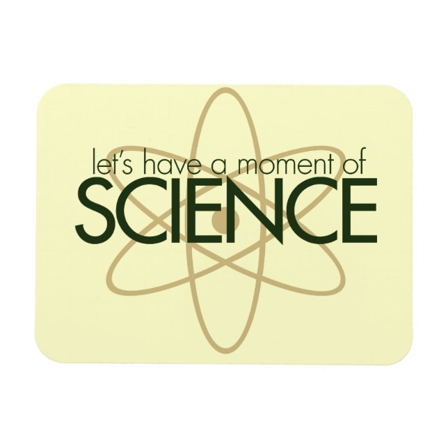 Magnet Flexible Prenons un moment de SCIENCE. (Horizontal)