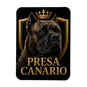 Magnet Flexible Presa Canario Chien Royal Amoureux des Chiens Puis