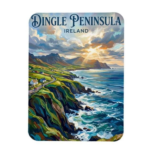 Magnet Flexible Presqu'île de Dingle Irlande (Vertical)