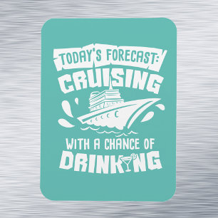 Magnet Flexible Prévisions d'aujourd'hui: Buvez Porte de la Cabine