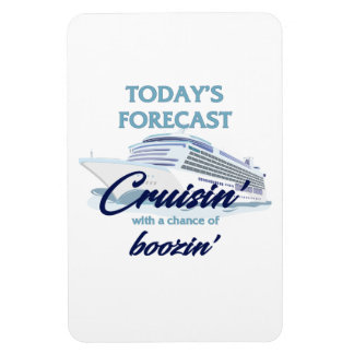 Magnet Flexible Prévisions d'aujourd'hui : Croisière & Boisson
