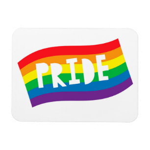 Magnet Flexible Pride Rainbow Flag