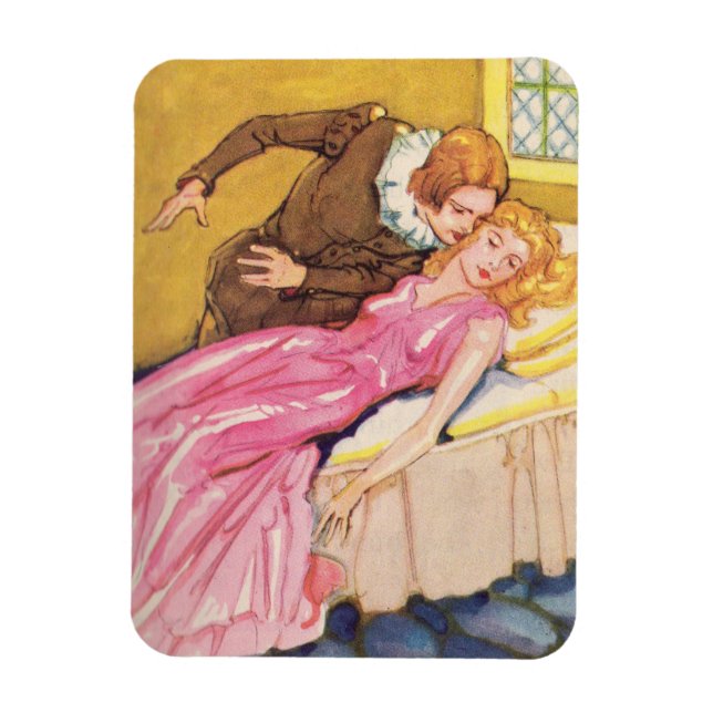 Magnet Flexible Prince Charming baiser Beauté dormante (Vertical)