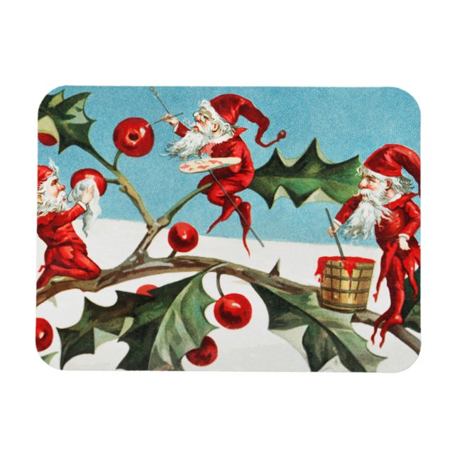 Magnet Flexible Princesse de Santa gnomes (Horizontal)