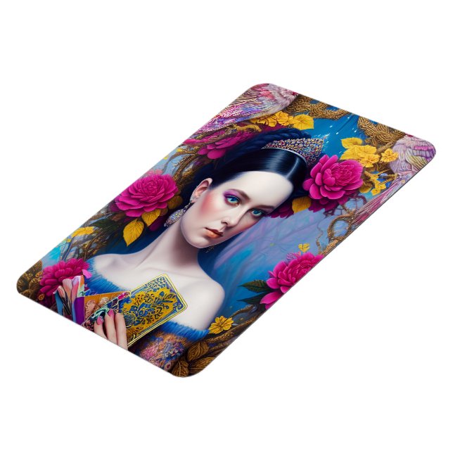 Magnet Flexible Princesse montrant son sac à main (Côté Gauche)