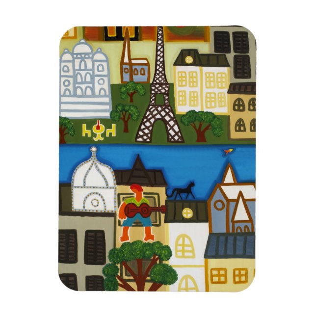 Magnet Flexible Printemps à Paris 2006 (Vertical)