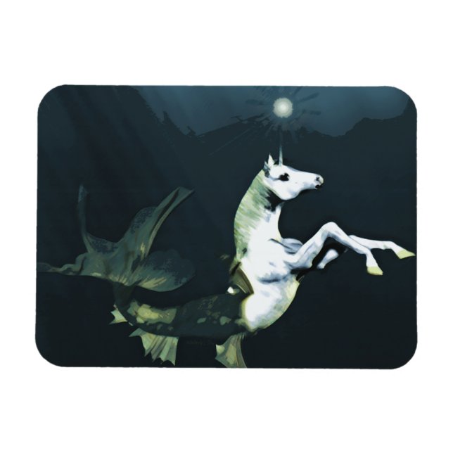 Magnet Flexible Profond dans l'aimant du vinyle de mer (Horizontal)