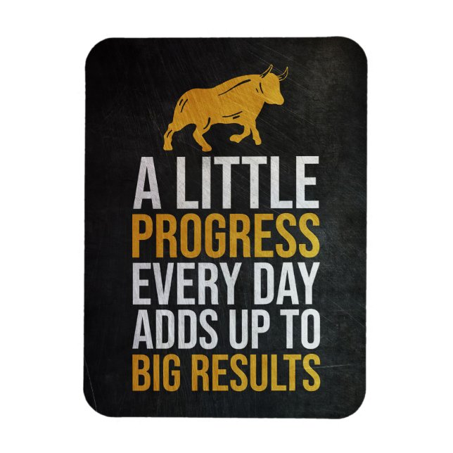 Magnet Flexible Progrès des investisseurs Grands résultats (Vertical)