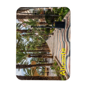 Magnet Flexible Promenade, Alicante, Costa Blanca, Espagne