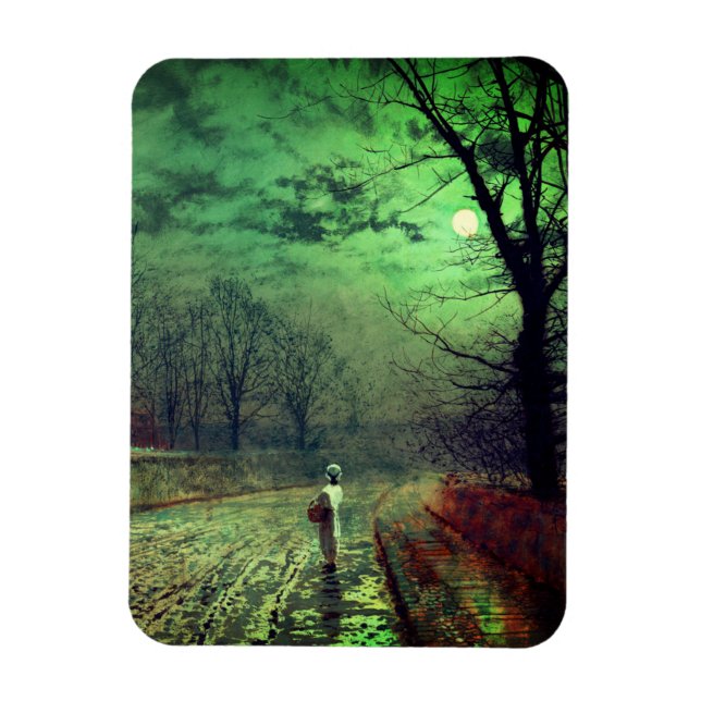 Magnet Flexible Promenade au clair de lune (Vertical)