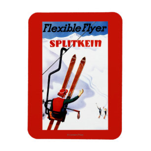 Magnet Flexible Promo Flexible Flyer Splitkein Skis En Bois