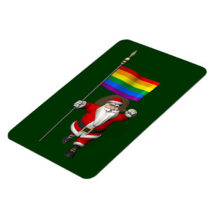 Magnet Flexible Proud Santa Claus