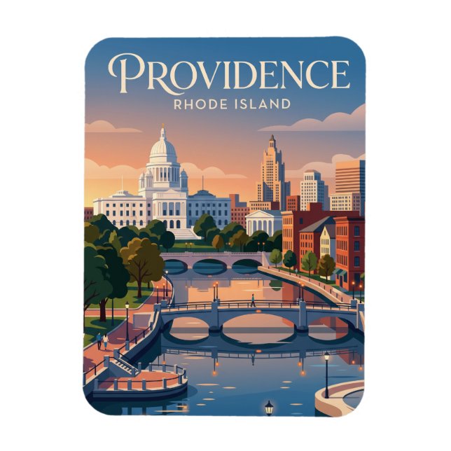 Magnet Flexible Providence, Rhode Island (Vertical)
