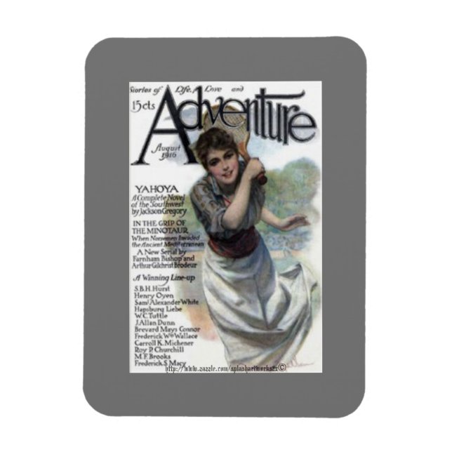 Magnet Flexible "Psychologie et cuivre par W. C. Tuttle" (Vertical)