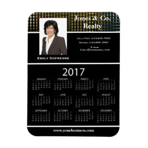 Magnet Flexible Publicité commerciale/promotion 2017 Calendrier II
