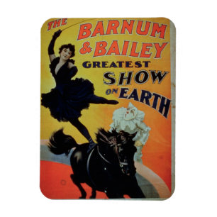 Magnet Flexible Publicité par affichage 'le Barnum et le Bailey