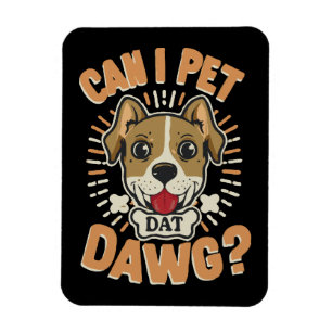 Magnet Flexible Puis-je caresser ce chien