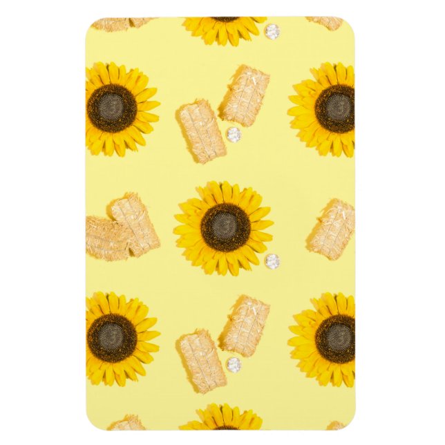Magnet Flexible puissance du tournesol (Vertical)